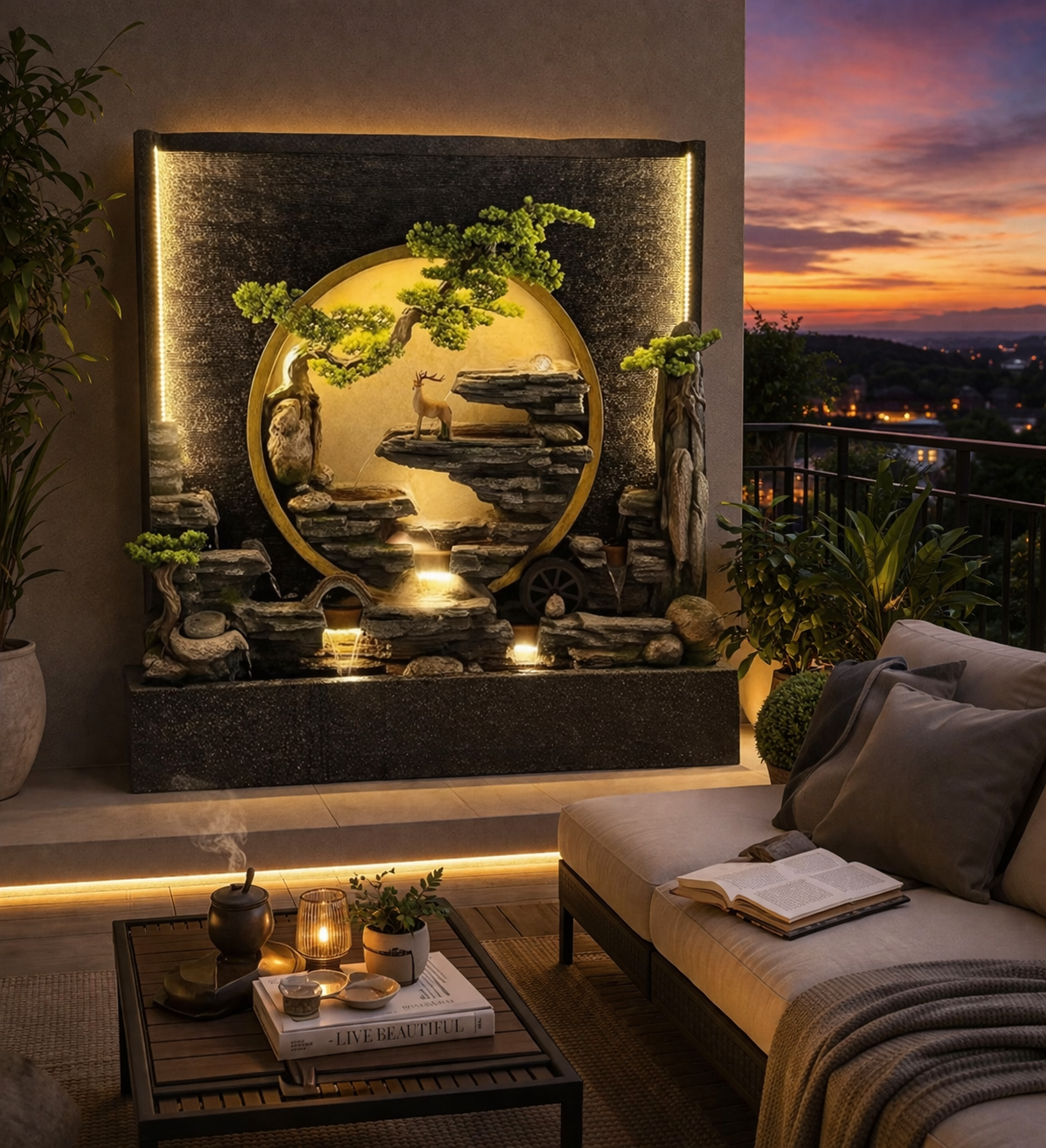 wall fountain8933