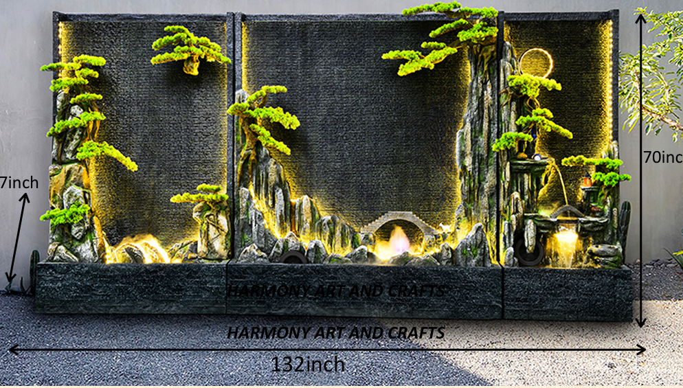 WF06.Wall Water fountain 8907+06+08