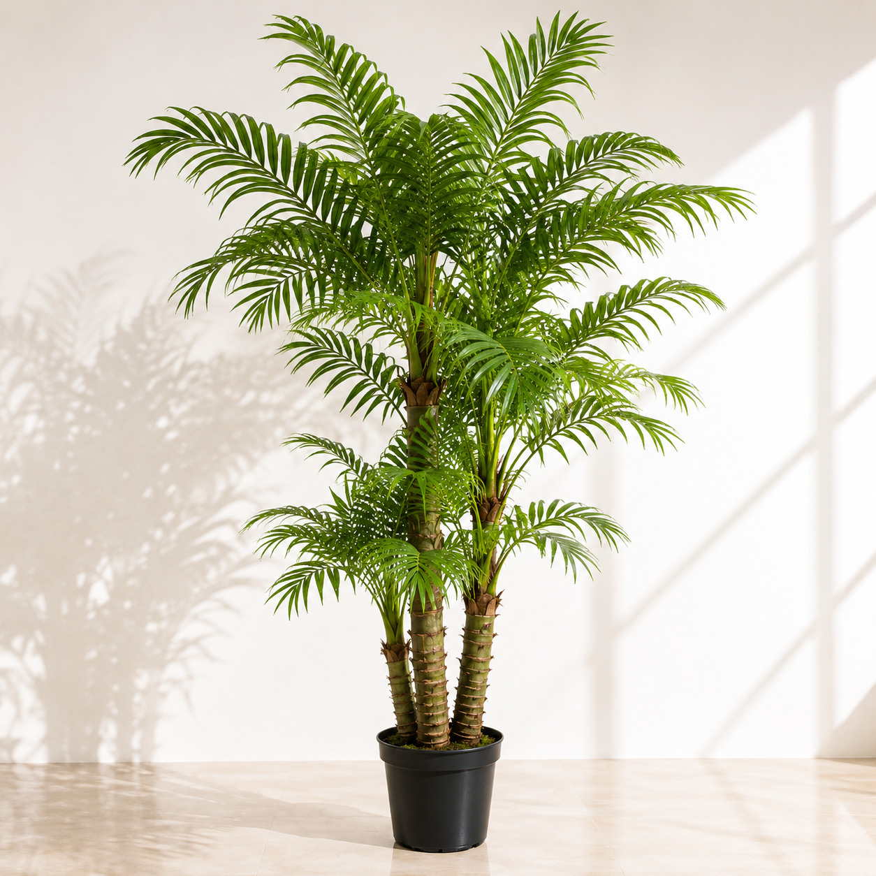 Artificial Clustered Areca Palm Tree