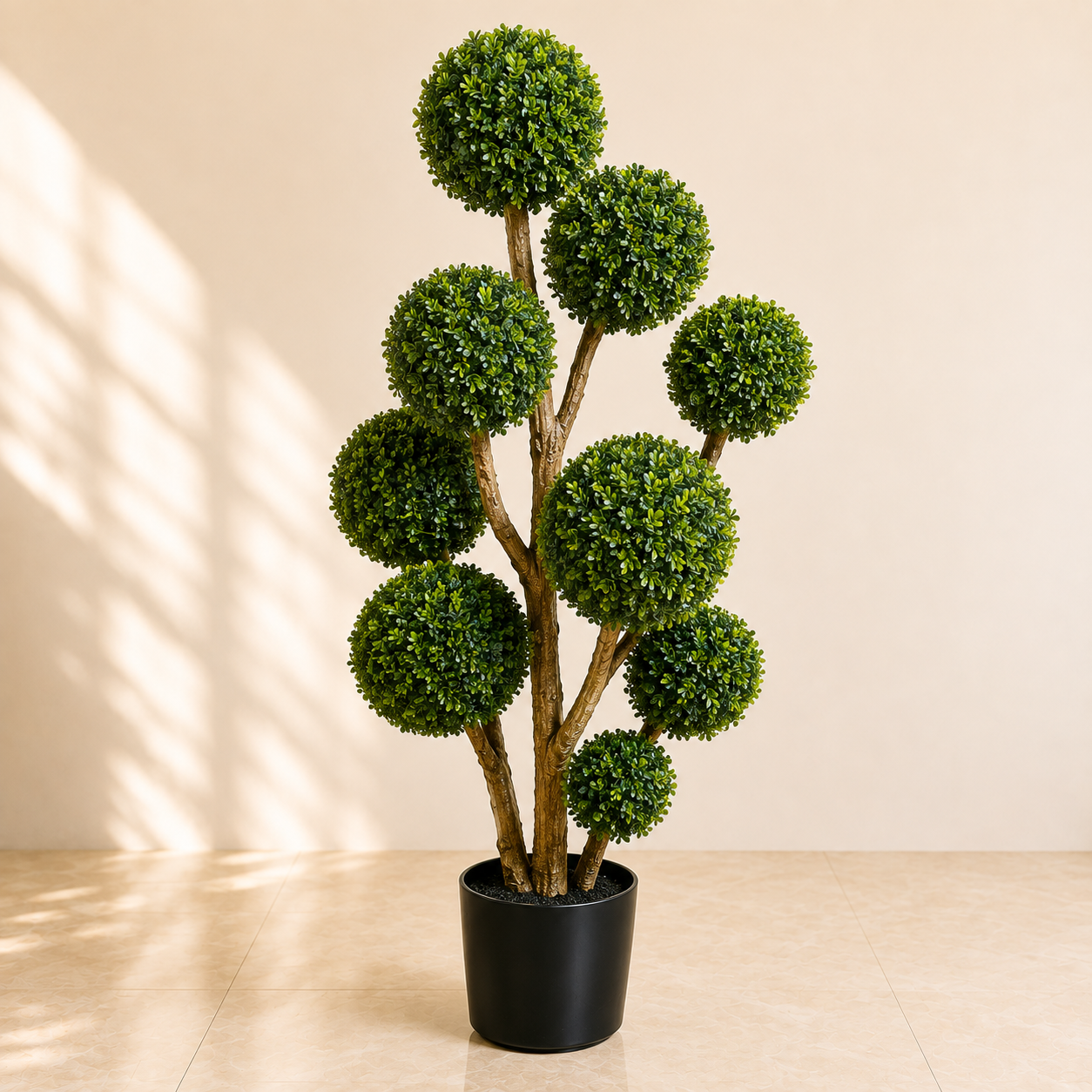 Artificial Multi Ball Topiary Tree