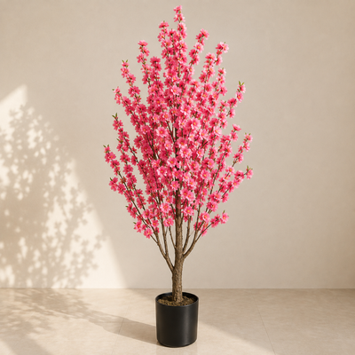 Artificial Pink Cherry Blossom Tree