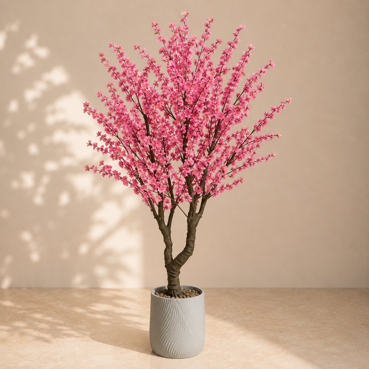Artificial Pink Cherry Blossom Tree