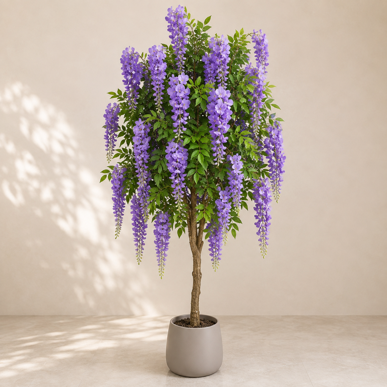 Artificial Purple Wisteria Flower Tree