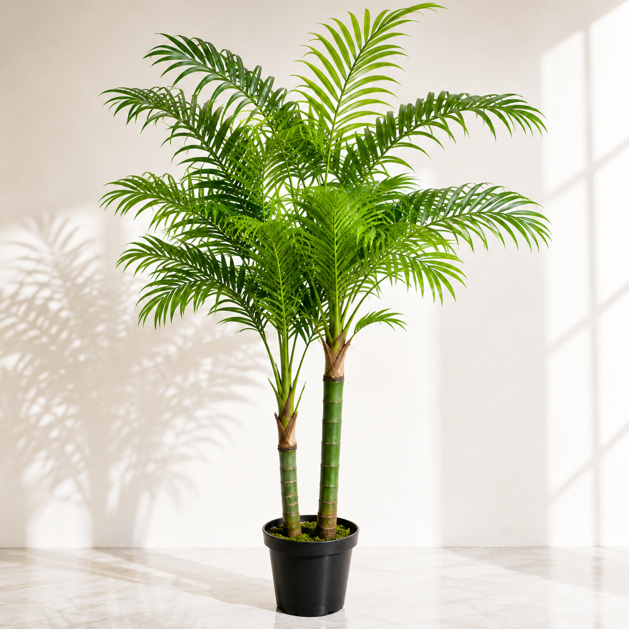 Artificial Split Trunk Areca Palm Tree
