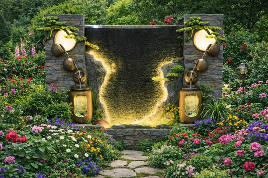 wall fountain 202+205+202