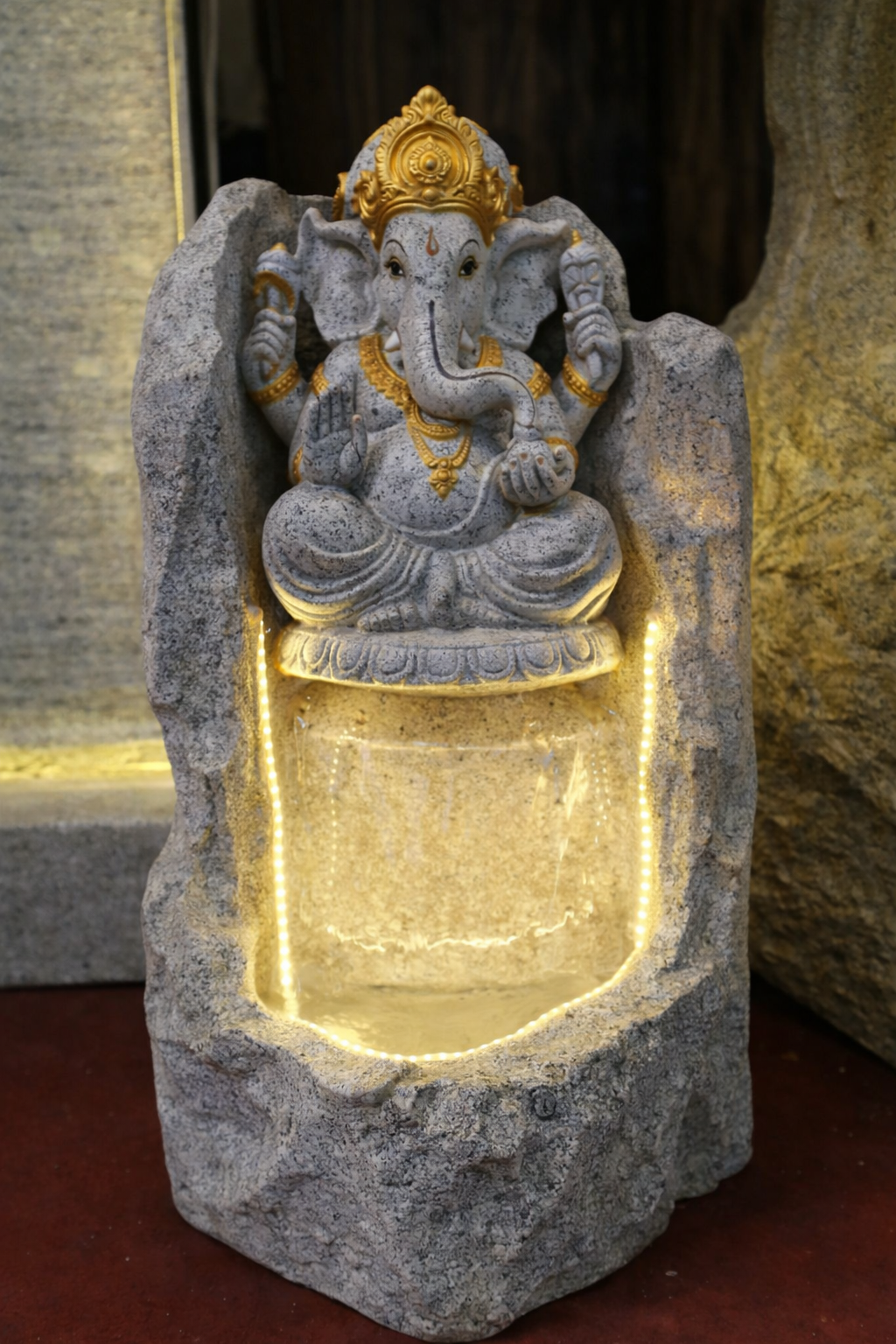 34. PAHAD GANESH FOUNTAIN (SMALL)