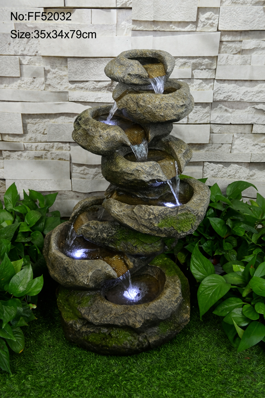 SF25. ROCK WATER FOUNTAIN FF52032