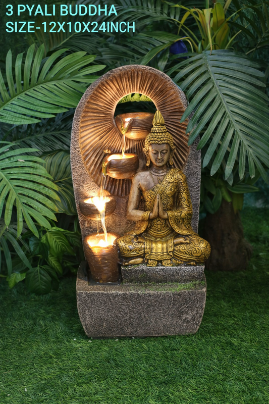 35. 2-DIYA  BUDDHA FOUNTAIN