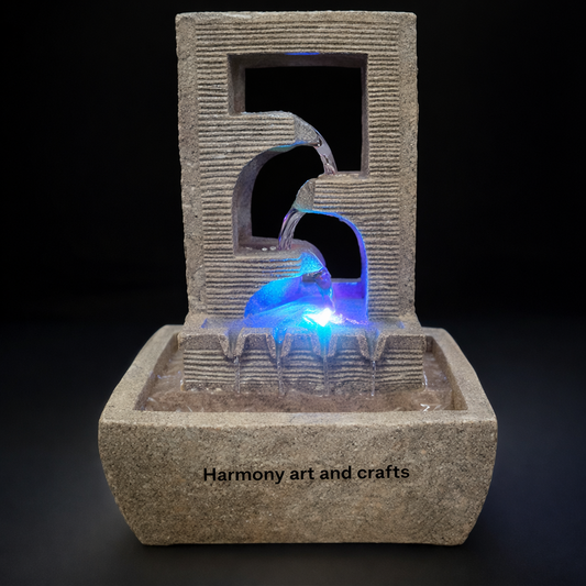 55. MODERN STONE FOUNTAIN