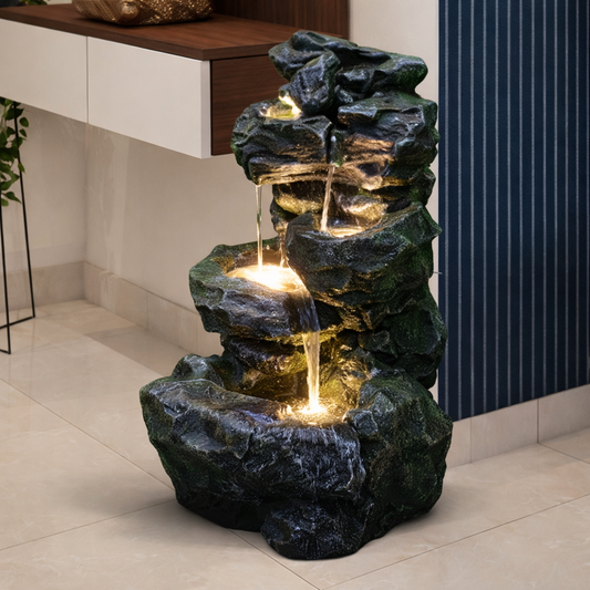 45. 2-STEP STONE PAHAD FOUNTAIN (SMALL)