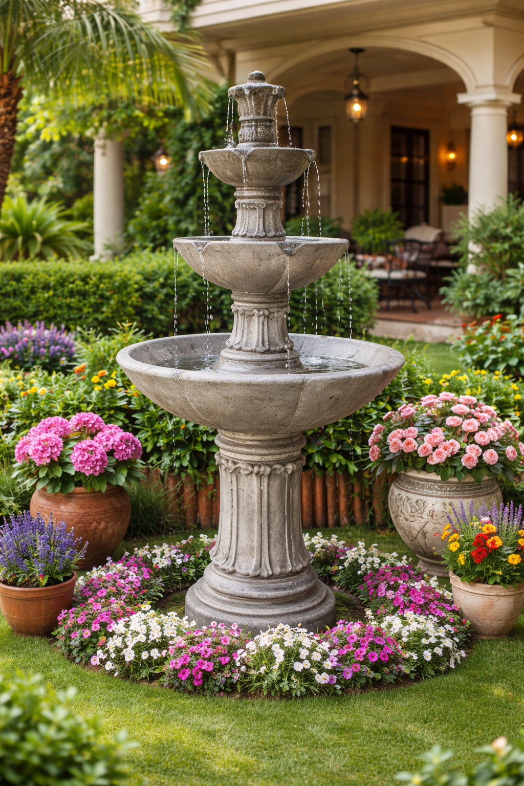 30. 3 TIER MEDIUM FOUNTAIN