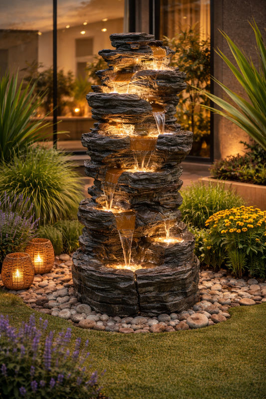 19. Stone Pahad Fountain (7 ft