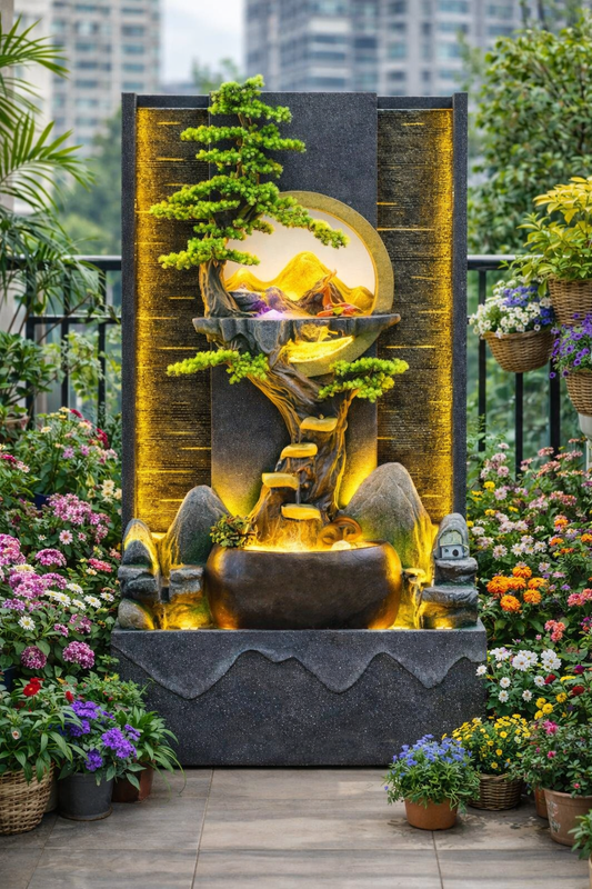 wall fountain 8972