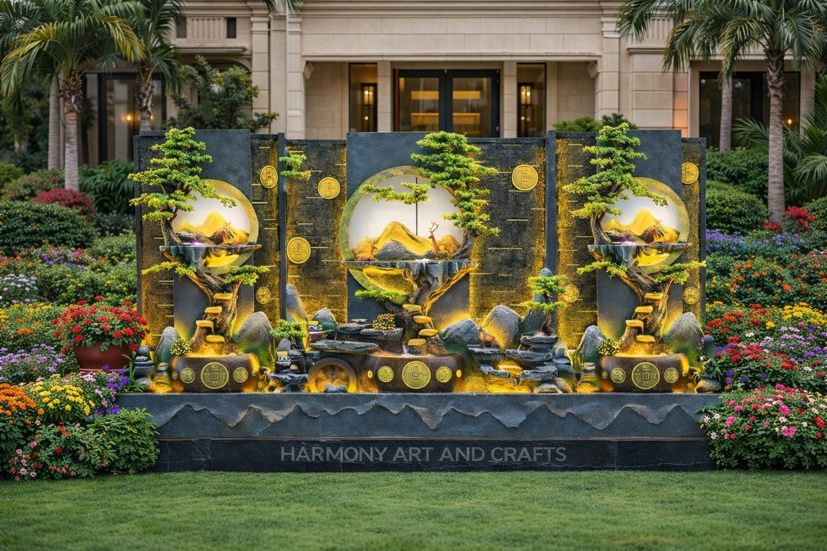 wall fountain 8972+8973+8972