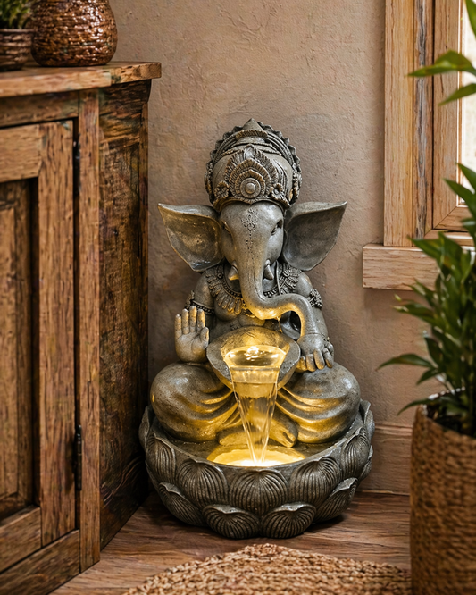 30. NEW KAMAL(LOTUS) GANESH FOUNTAIN 3 FT