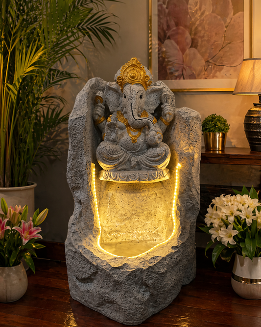 34. PAHAD GANESH FOUNTAIN (SMALL)