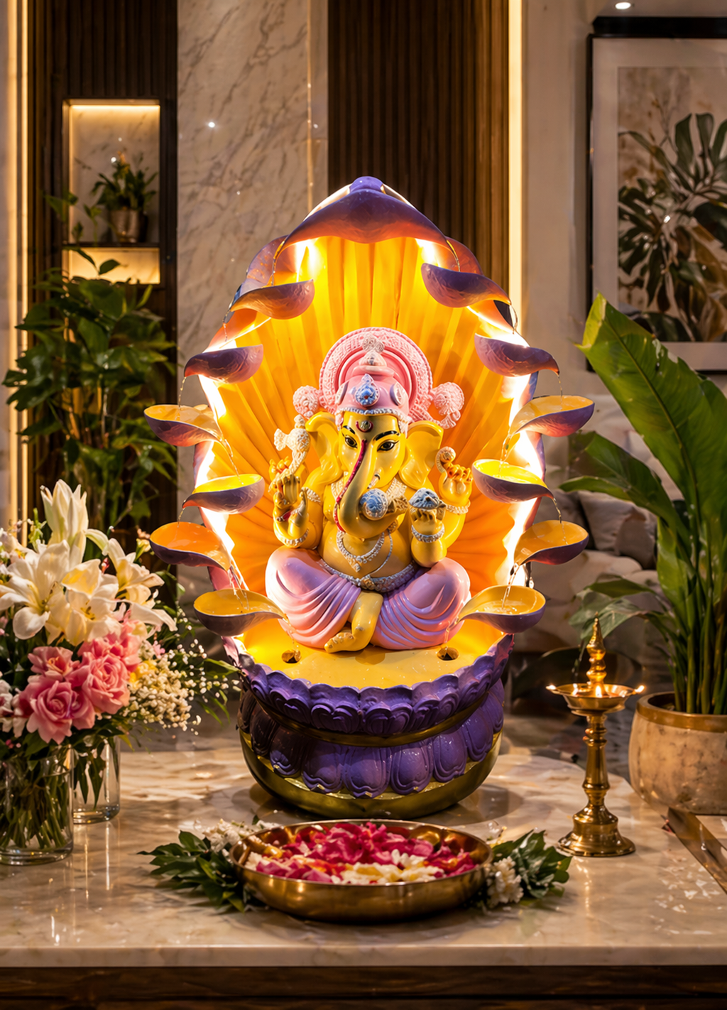 35. DIYA GANESH FOUNTAIN