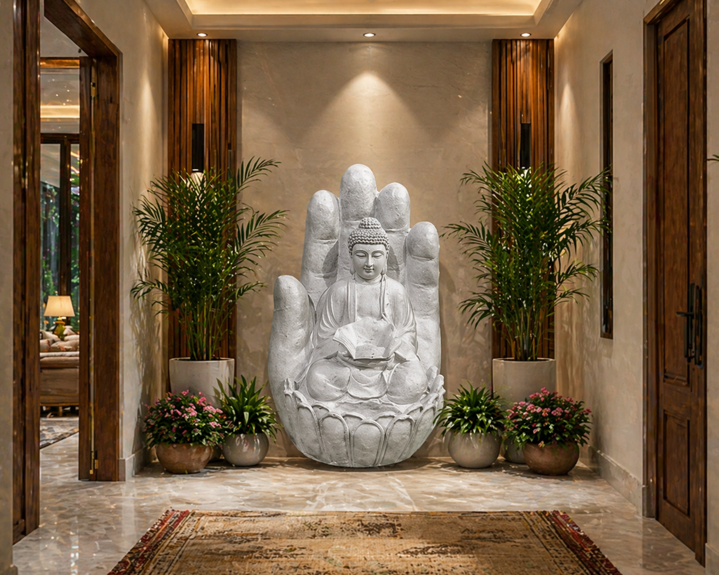 16. HAND (PALM) BUDDHA FOUNTAIN