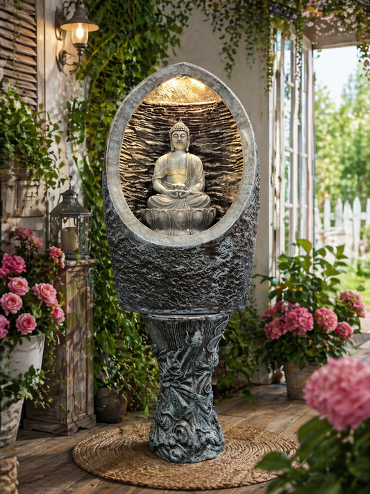 19. PAN (LEAF) BUDDHA FOUNTAIN