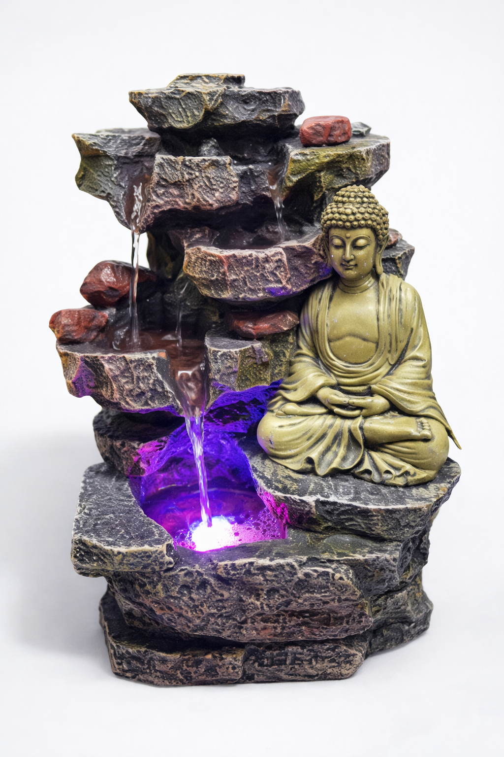 60.MEDITATION  BUDHA SMALL FOUNTAIN