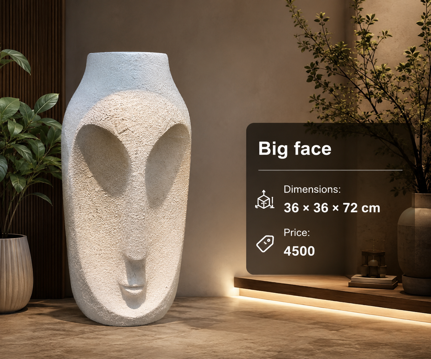 Big face