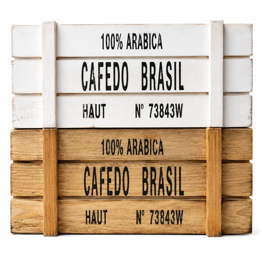 Rustic Wooden Coffee Wall Sign