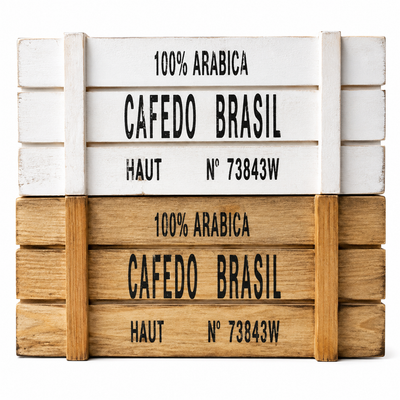Rustic Wooden Coffee Wall Sign
