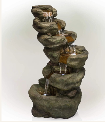 24. Curve Stone Pahad Fountain