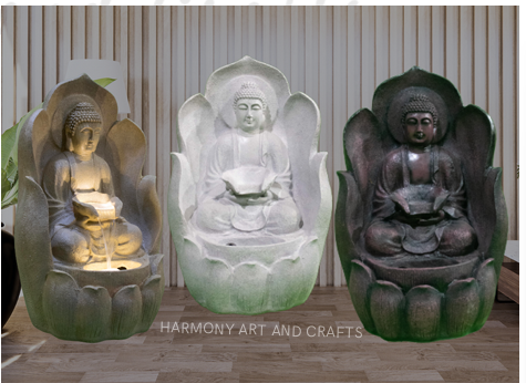 17. PATTA (LEAF) BUDDHA FOUNTAIN