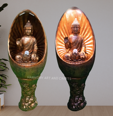18. OVAL BUDDHA FOUNTAIN