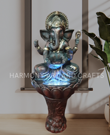 29 BIG KAMAL(LOTUS) GANESH FOUNTAIN (4.5 FT)