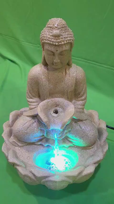 Kamal Lotus Buddha Water Fountain