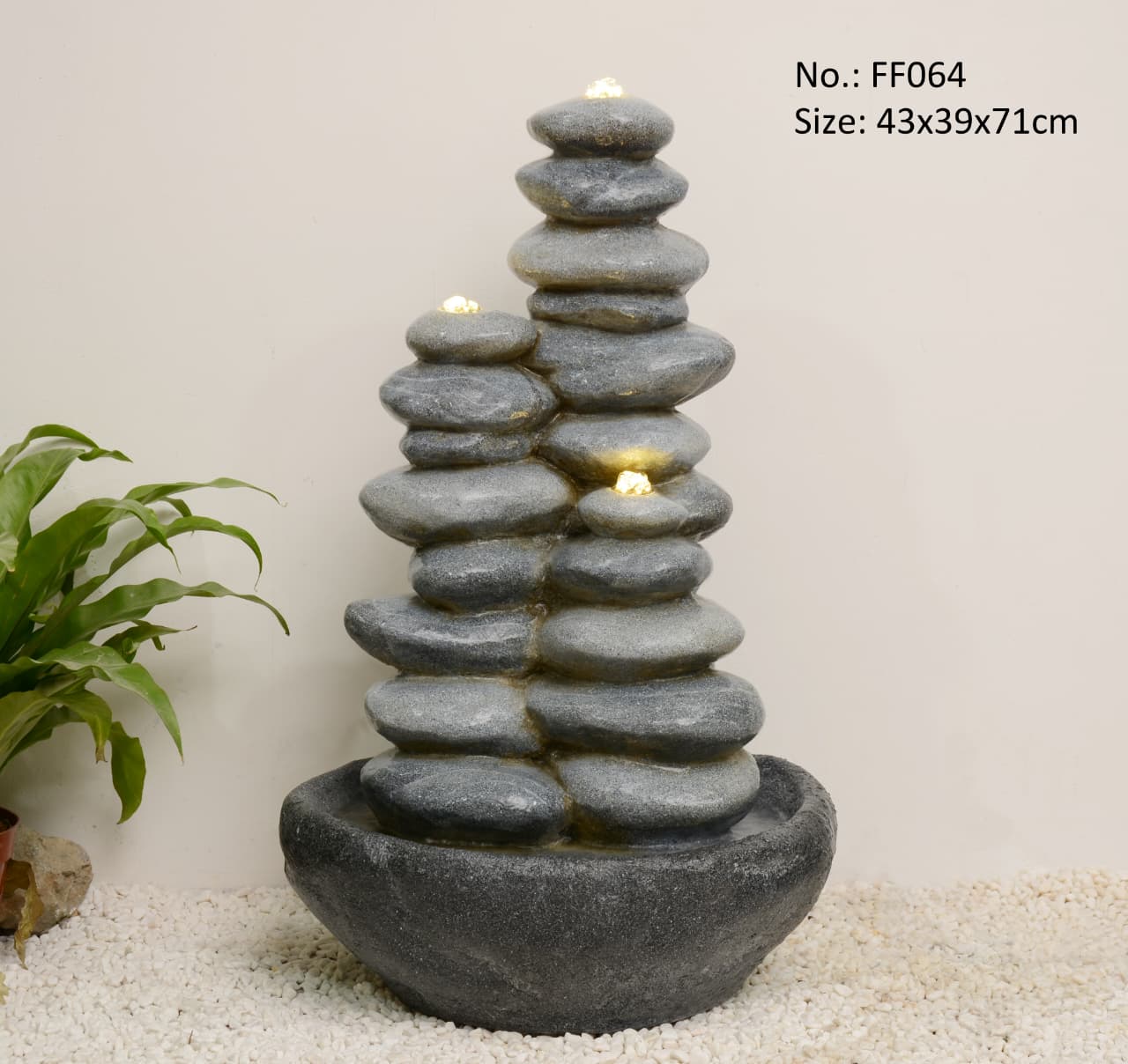 28.  PEBBLES FOUNTAIN
